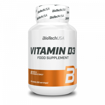 BioTechUSA BioTechUSA Vitamin D3 50mcg 60 tabletta