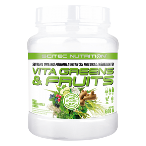  Scitec Vita Greens & Fruits krte-citromf - 600g